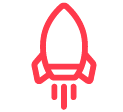 rocket custom icon